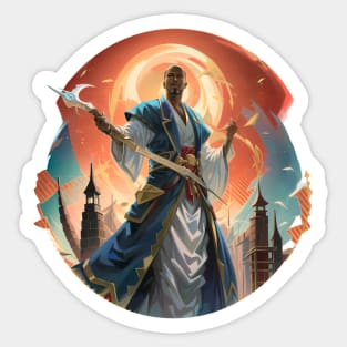 Teferi, Time Raveler - Dominaria Planeswalker Sticker